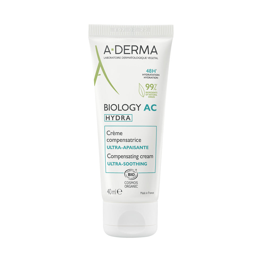 aderma-phys-ac-hydra-creme-compensatrice-40-ml-parapharmacie-prix-maroc1-novapara-maroc A-Derma BIOLOGY AC Hydra hydratante compensatrice 40ml – Image 1