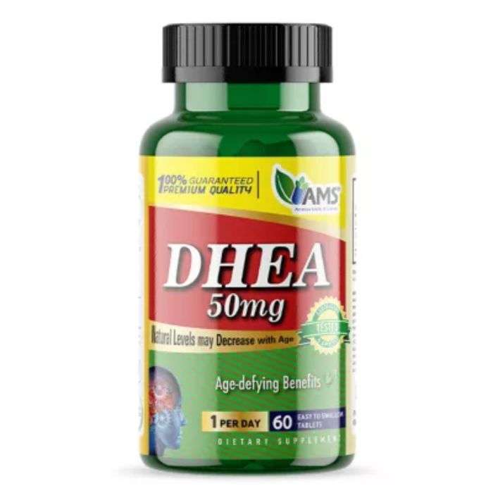 ams-dhea-50-mg-60-capsules-special-sport-novapara-prix-maroc AMS DHEA 50mg 60 Capsules Premium Hormone Anti-Âge Naturelle Vitalité – Image 1