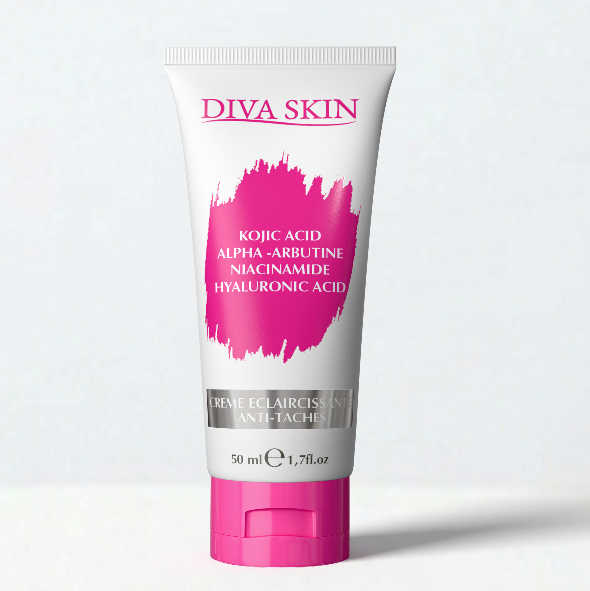 anti_tach-nova-para-pharmacie-maroc-prix-livraison DIVA SKIN Crème Dépigmentante Anti-Taches 50ml Éclaircissant Unifiant Teint Lumineux Hyperpigmentation – Image 1