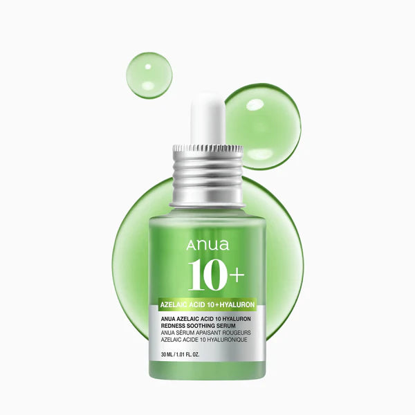 anua-us-ampoule-serum-azelaic-acid-10-hyaluron-redness-soothing-serum-1161173135-nova-para-pharmacie-maroc-prix-livraison ANUA Azelaic Acid 10% Serum Hyaluronique 30ml Anti-Imperfections Éclat Taches Pigmentaires – Image 1