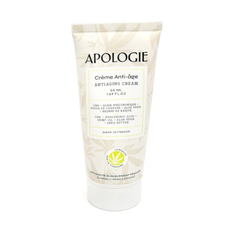 apologie-creme-visage-anti-age-au-cbd-50ml Apologie Crème Visage anti Âge au Cbd 50ml – Image 1