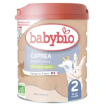 BABYBIO CAPREA 2 Lait de Chèvre 800g Bio 2ème Âge 6-12 Mois Lait Infantile