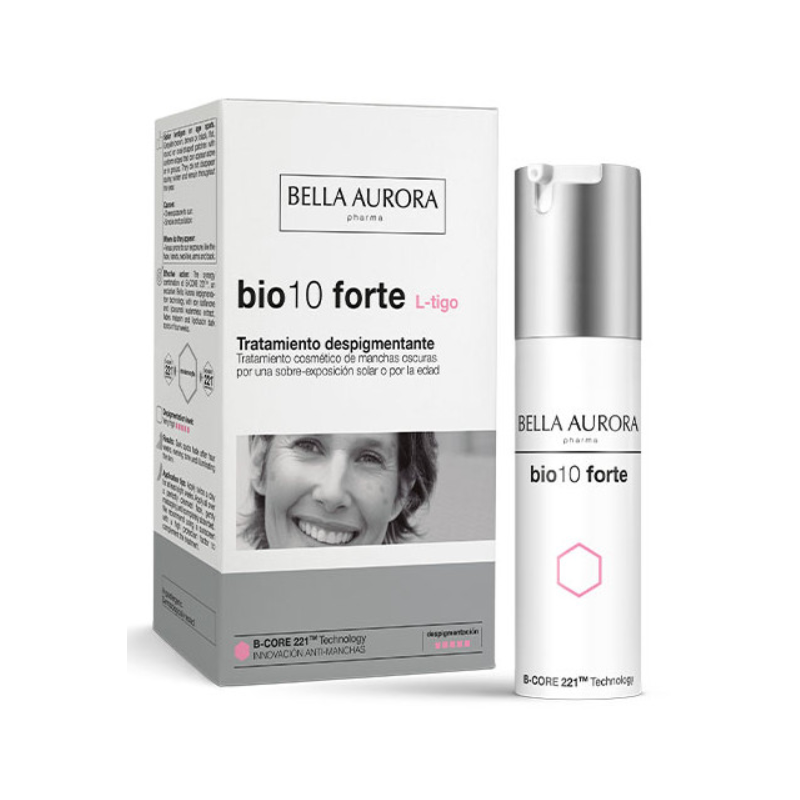 bella-aurora-bio-10-forte-l-tigo-depigmentation-traitement-30-ml Bella Aurora Bio 10 Forte l-Tigo Dépigmentation Traitement 30 ml – Image 1