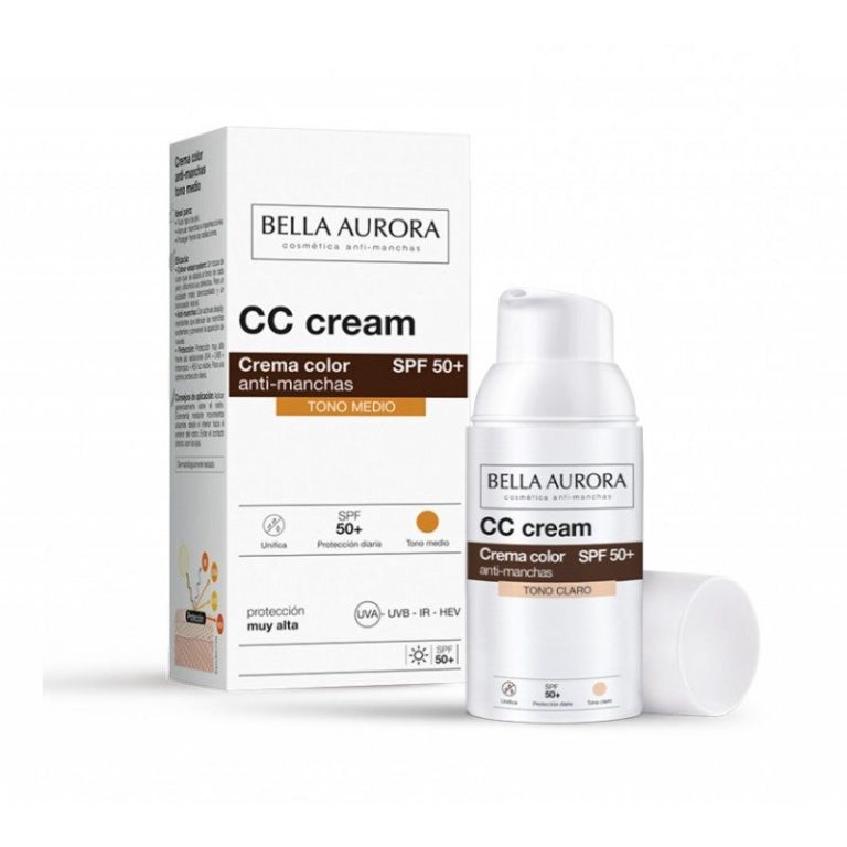 Bella Aurora CC Crème anti-Taches SPF 50+ Teinté Medium 30 ml - photo 2