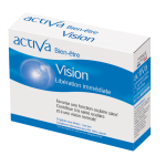 ACTIVA Bien-Être Vision Complément Santé Yeux Lutéine Myrtille