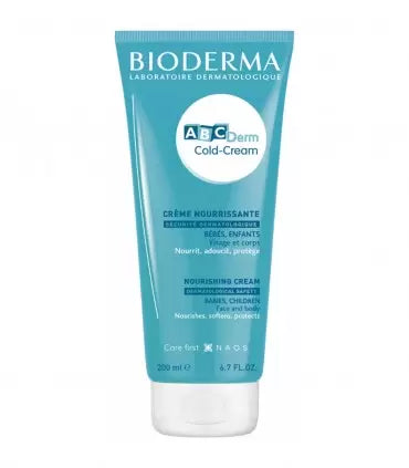 bioderma-abcderm-cold-cream-creme-corps-nourrissante-200ml ABCDERM COLD CREAM CRÈME CORPS NOURRISSANTE 200ML – Image 1