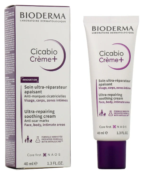 bioderma-cicabio-creme-40ml-atelierpara-ma-nova-para-pharmacie-maroc-prix-livraison BIODERMA Cicabio Crème Réparatrice Apaisante 40ml – Image 1