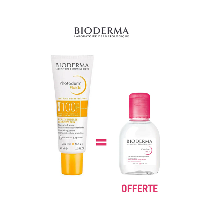 Bioderma Coffret Photoderm Spot Age SPF50 40ml + Sensibio H2o Eau - photo 2