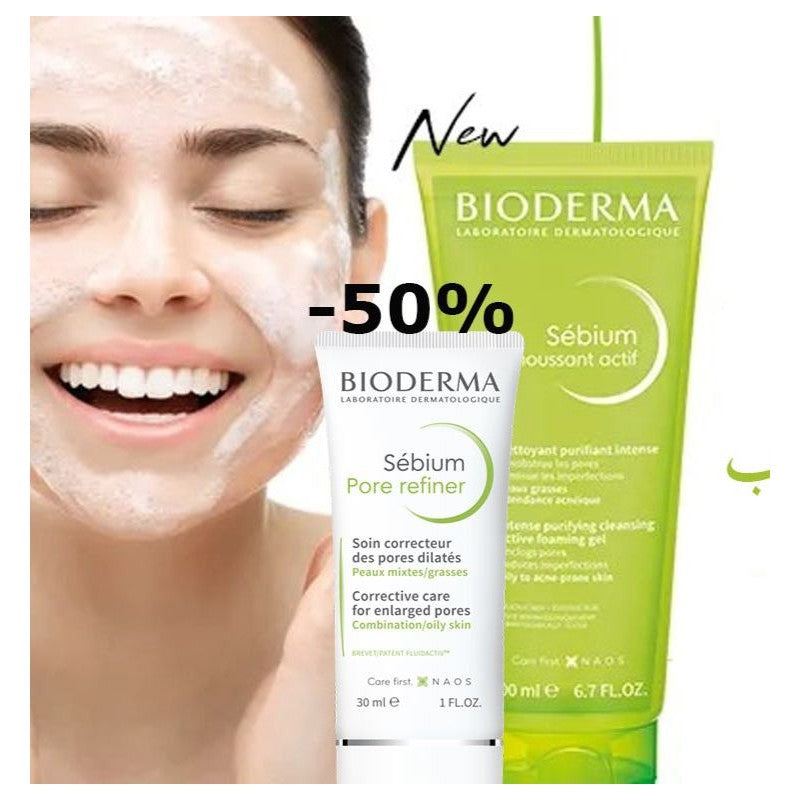 bioderma-pack-sebium-gel-moussant-actif-200ml-sebium-pore-refiner-30ml_44384aed-3f1d-4190-bd67-804a0a537374-1 Bioderma Pack Sebium Gel Moussant Actif 200ml + Sebium Pore Refiner – Image 1