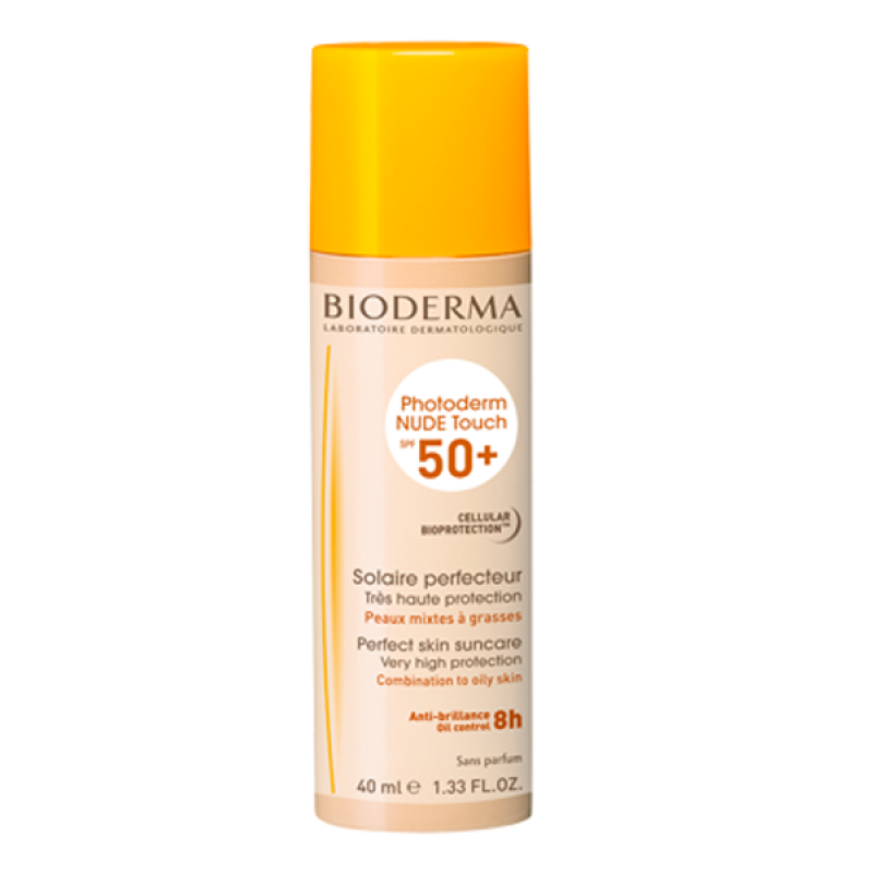 bioderma-photoderm-nude-touch-teinte-naturelle-spf-50-40-ml Bioderma Photoderm Nude Touch Teinte Naturelle SPF 50+ 40 ml – Image 1