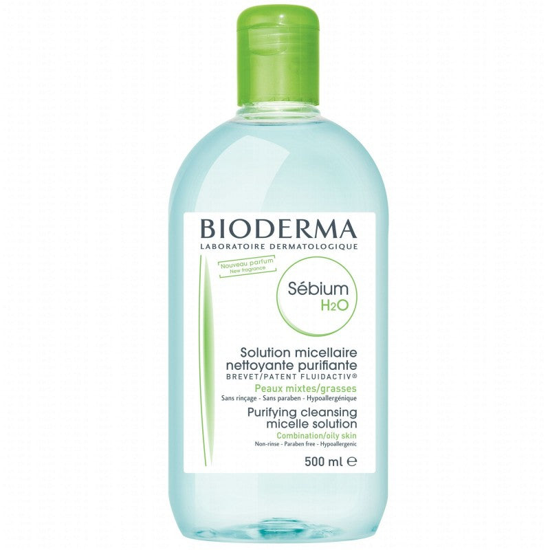 bioderma-sebium-h2o-solution-micellaire-nettoyante-purifiante-500-ml Bioderma Sebium H2o Solution Micellaire Nettoyante Purifiante 500 ml – Image 1