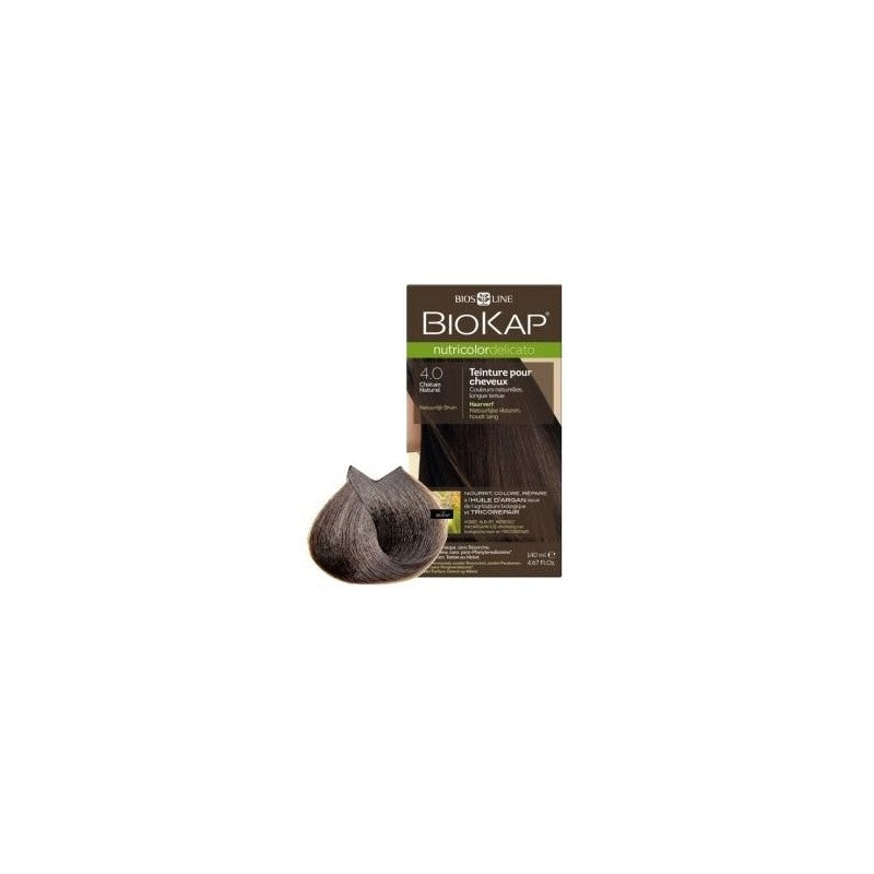 biokap-nutricolor-delicato-40-chatain-naturel-140-ml Biokap - Nutricolor Delicato 4.0 Châtain Naturel, 140 ml – Image 1