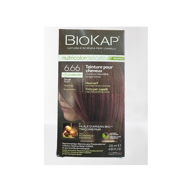 biokap-nutricolor-delicato-n666-rouge-rubis Biokap Nutricolor Delicato N6.66 Rouge Rubis – Image 1