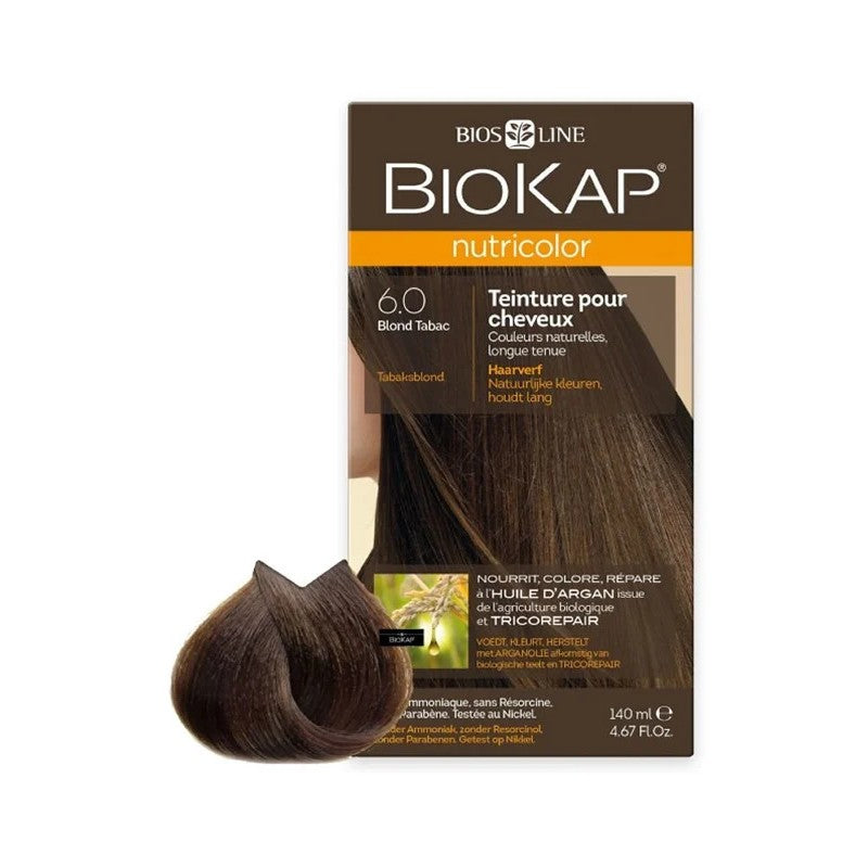 biokap-nutricolor-n60-blond-tabac-1 Biokap Nutricolor N6.0 Blond Tabac - photo 2