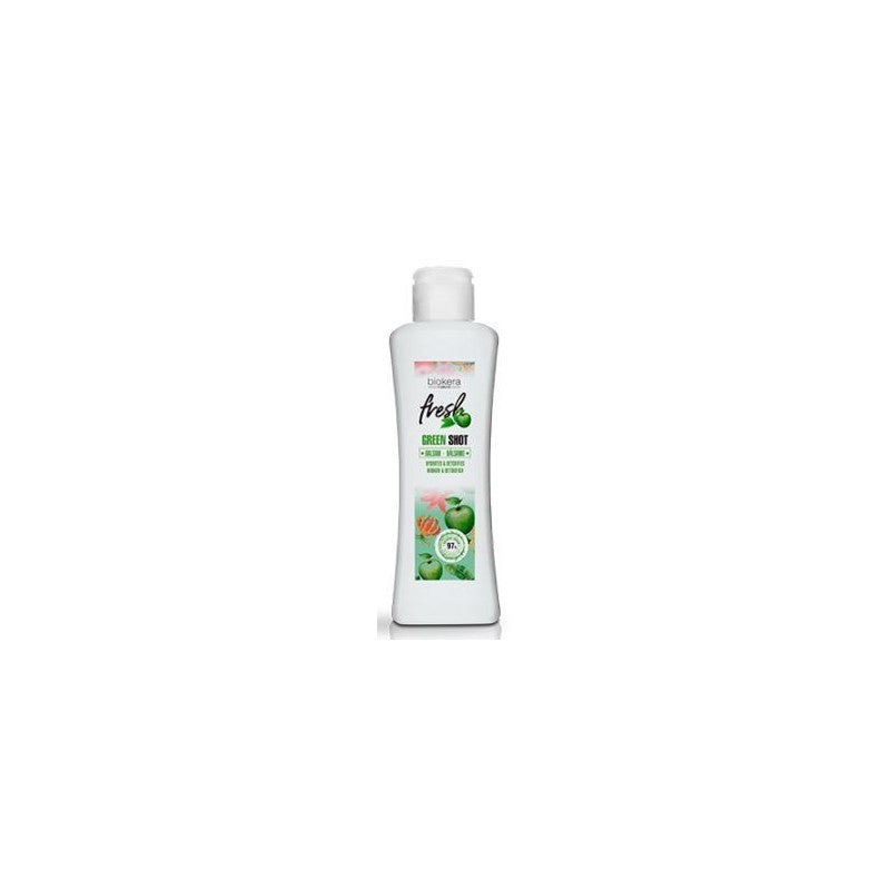 biokera-fresh-green-shot-shampooing-300-ml Biokera Fresh Green Shot Shampooing 300 ml – Image 1