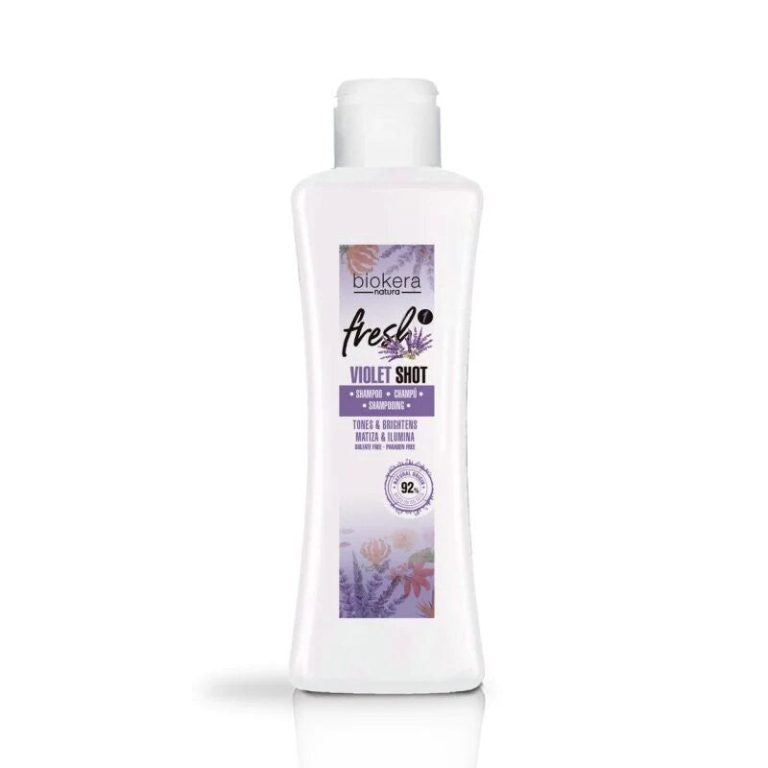 Biokera Fresh Violet Shot Shampooing 300ml - photo 2