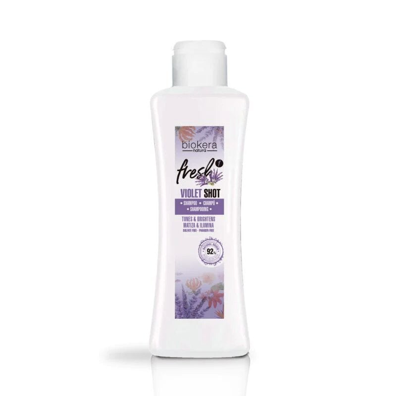 biokera-fresh-violet-shot-shampooing-300ml-1 Biokera Fresh Violet Shot Shampooing 300ml – Image 1