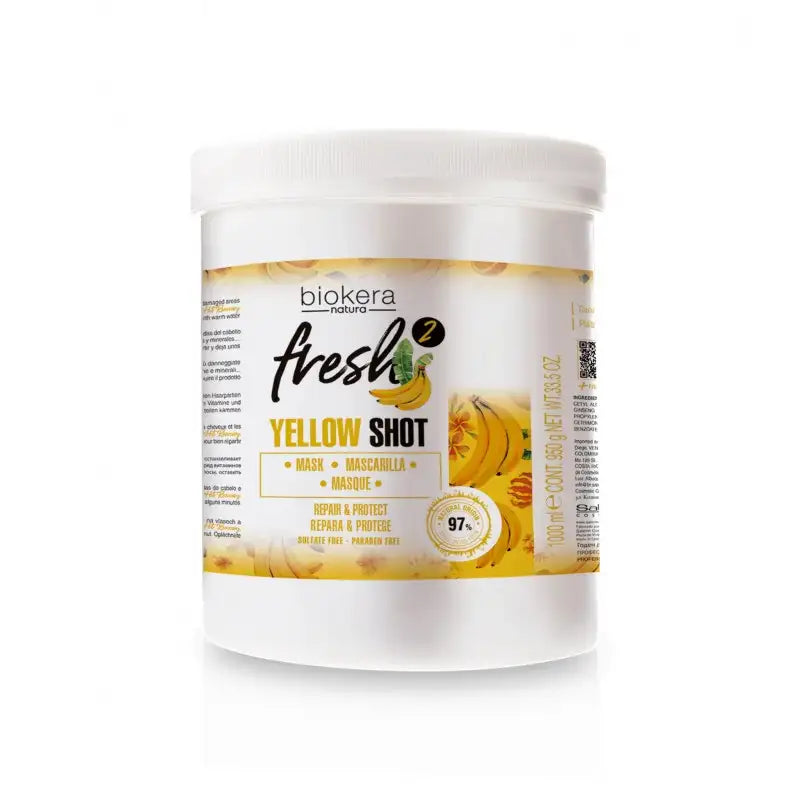biokera-fresh-yellow-shot-masque-1000ml Biokera Fresh Yellow Shot Masque 1000ml – Image 1