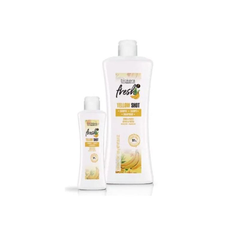 Biokera Fresh Yellow Shot Shampooing 300 ml - photo 2