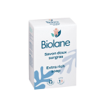 BIOLANE Savon Doux 150g Savon Surgras Bébé Nettoyage Doux