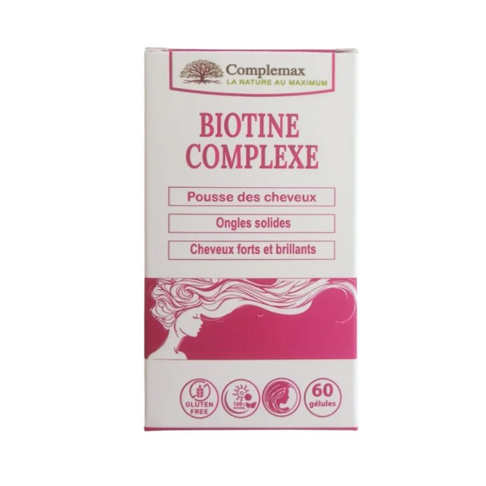 biotine-1 Complemax Biotine Complexe 60Gelules - photo 2