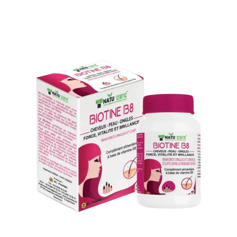 Natu Ceutic Biotine B8 Formule Fortifiante 40 Gélules - photo 2