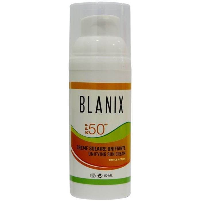 blanix-creme-solaire-unifiante-50-ml-spf-50-1 Blanix Ecran Solaire Unifiante spf50+ 50ml – Image 1