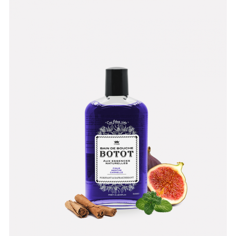 Botot Bain de Bouche Violet Figue Menthe Cannelle 250ml - photo 2