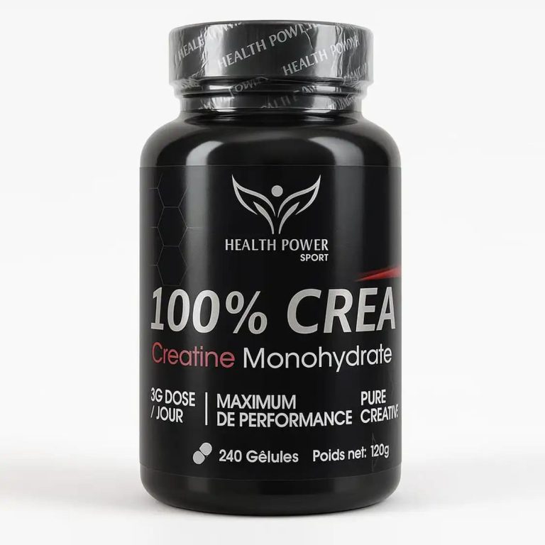 HEALTH POWER Crea Créatine Monohydrate 240 Gélules Complément Alimentaire Performance Musculaire Force - photo 2