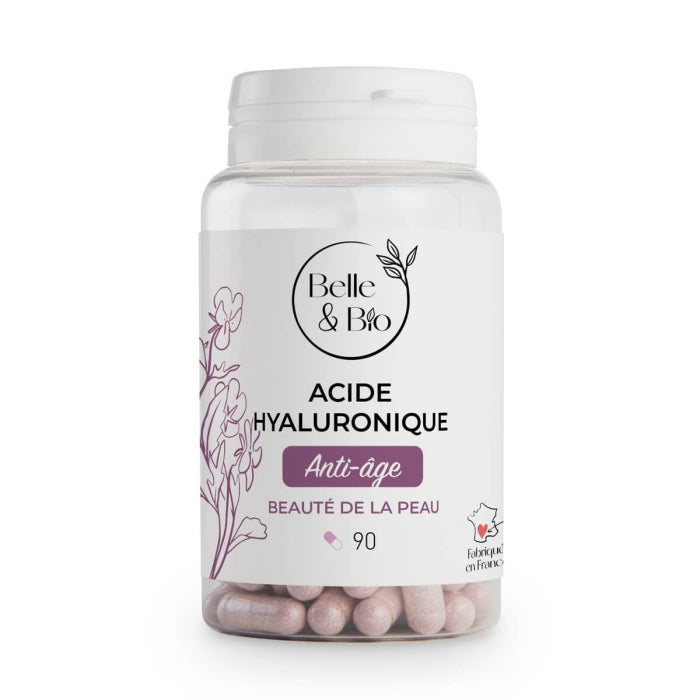 ca_acidehyaluronique_90gel_1-nova-para-pharmacie-maroc-prix-livraison-1 BELLE & BIO Acide Hyaluronique 90 Gélules Complément Alimentaire Anti-Âge Hydratation Peau Articulations – Image 1