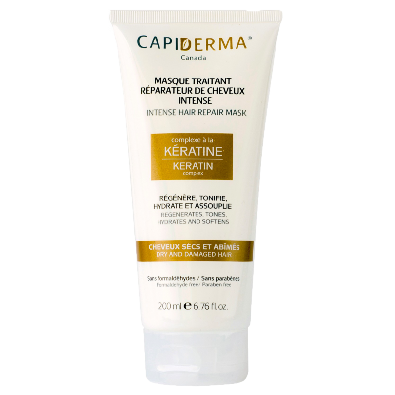 capiderma-masque-traitant-reparateur-200-ml Capiderma Masque Traitant Réparateur 200 ml – Image 1