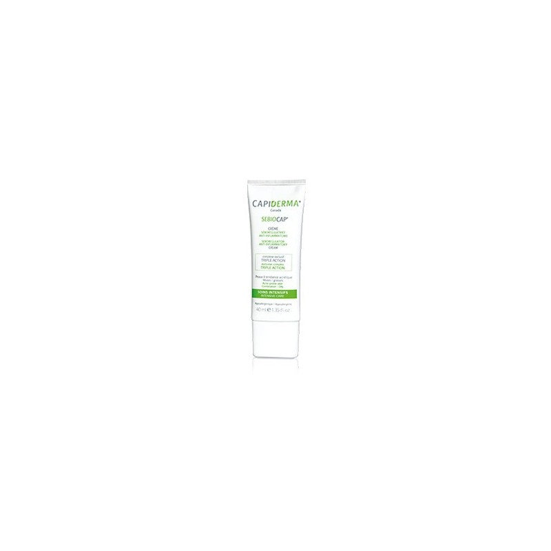 capiderma-sebiocap-creme-visage-40-ml Capiderma Sebiocap Crème Visage 40 ml – Image 1