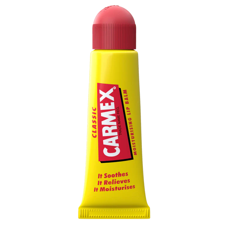 carmex-classic-tube-lippenbalsam-carmex-switzerland-2-23071998378117-nova-para-pharmacie-maroc-prix-livraison CARMEX Baume à Lèvres Classic 10g Tube Hydratant Réparateur Menthol Camphre – Image 1