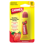 CARMEX Baume à Lèvres Fraise SPF15 Stick Hydratant Protection Solaire Parfum Gourmand