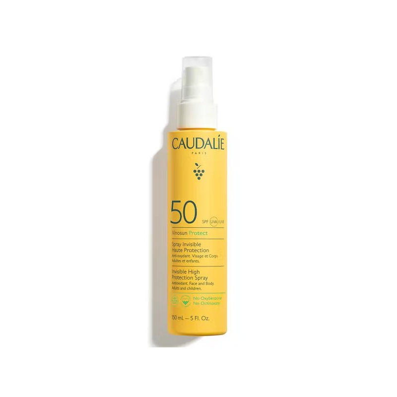 caudalie-vinosun-protect-spray-invisible-haute-protection-spf50-150-ml Caudalie Vinosun Protect Spray Invisible Haute Protection SPF50 150 ml – Image 1