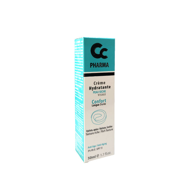 cc-pharma-creme-hydratant-1-nova-para-pharmacie-maroc-prix-livraison Cc pharma Crème Hydratante Visage 50ml – Image 1