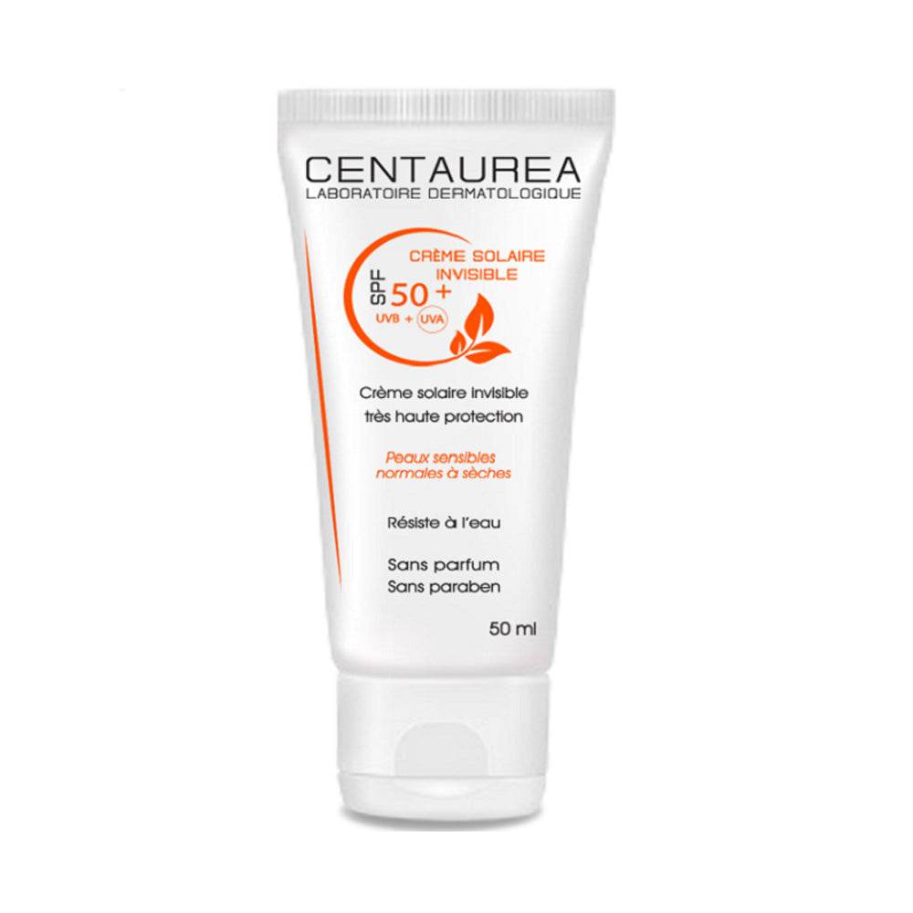 centaurea-creme-solaire-invisible-spf-50-125ml.nova-parapharmacie-maroc Centaurea Crème Solaire Invisible SPF 50+ – Image 1