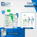 CERAVE Pack Crème Lavante Hydratante 473 Ml + Crème Hydratante Visage Spf50 Ml + 3 Miniatures