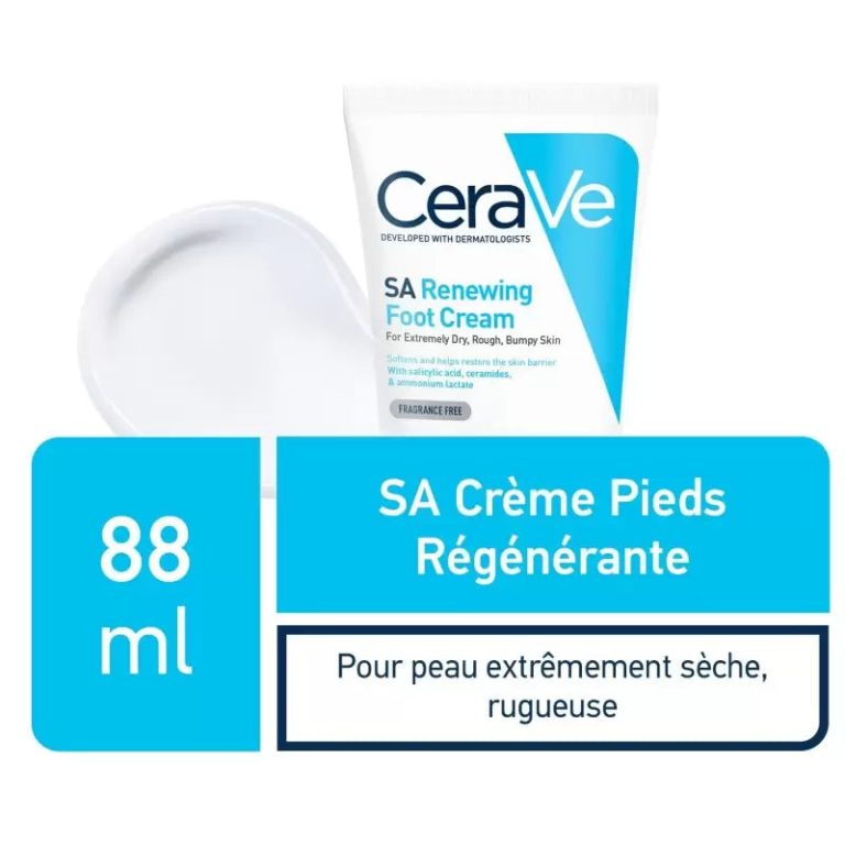 CeraVe SA Crème Régénérante Pieds Très Secs et Abîmés 88ml - photo 2