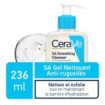 CeraVe SA Gel Nettoyant anti-Rugosités Peau Sèche et Rugueuse 236ml