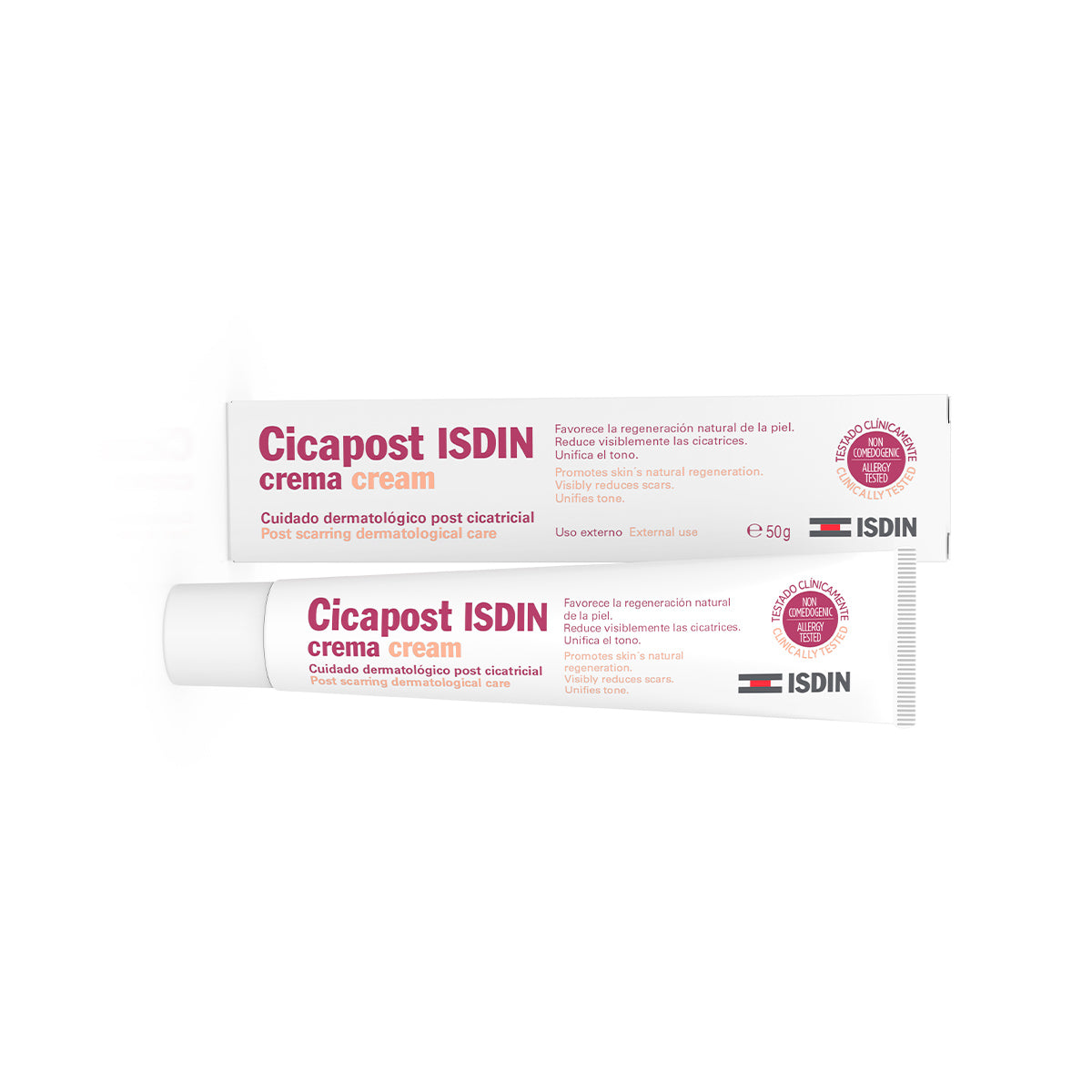 cicapost_pt-nova-para-pharmacie-maroc-prix-livraison-2 ISDIN Cicapost Crème 50g Triple Action Améliore Apparence Cicatrices Cicatrise Répare Protège – Image 1