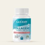 GLEAMY Super Collagène 30 Gélules Marin Anti-Rides Raffermissant Vitamine C Zinc