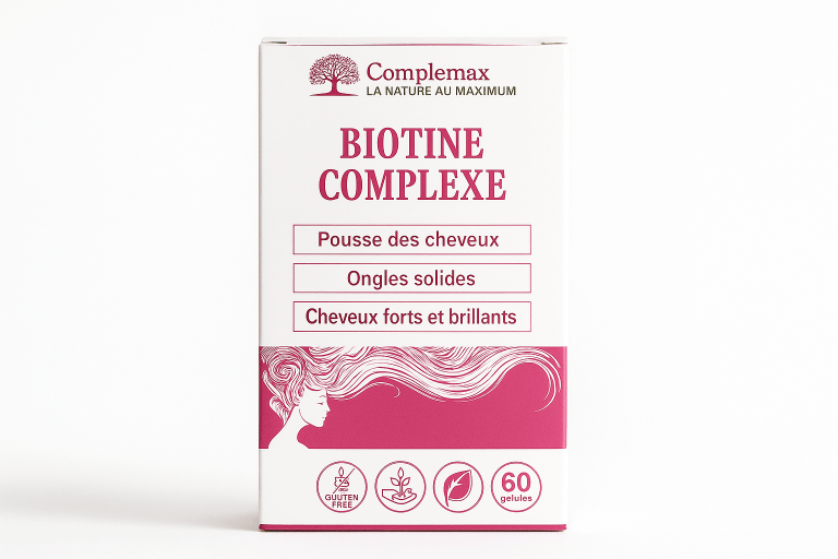 Complemax Biotine Complexe Beauté Cheveux Ongles Peau - 60 Gélules - photo 2