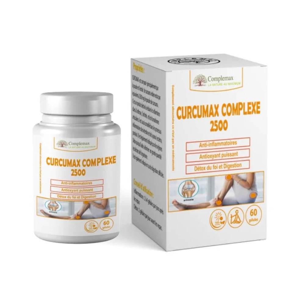 complemax-curcumax-60-gelules COMPLEMAX Curcumax 2500 60 Gélules – Image 1