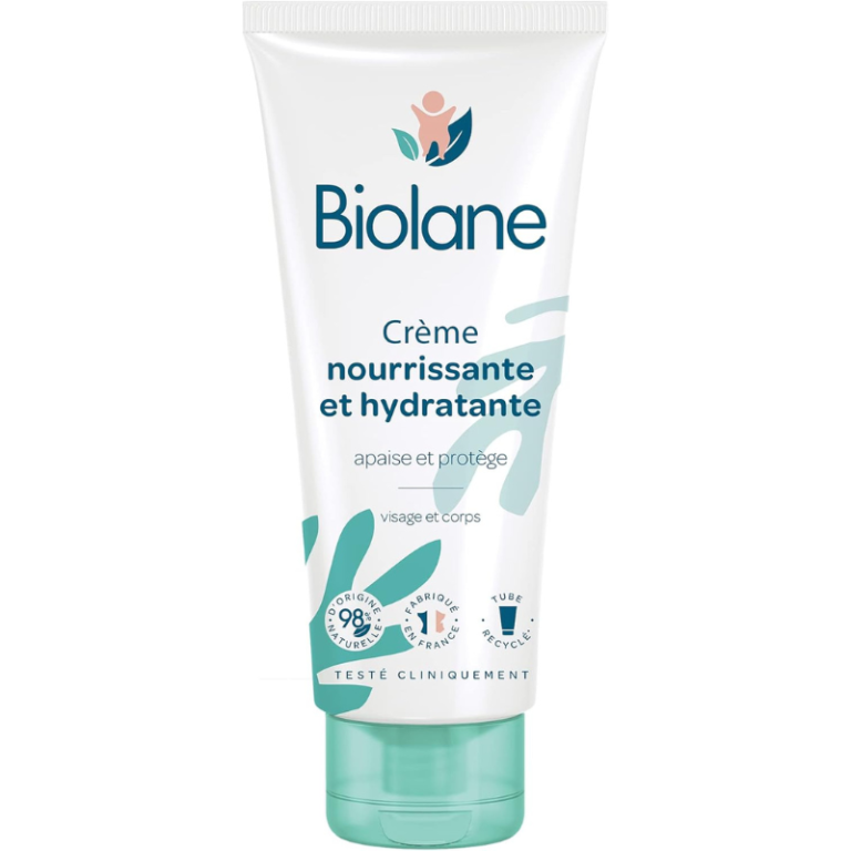 BIOLANE Crème Nourrisante et Hydratante 50ml Crème Visage Bébé Nutrition Hydratation - photo 2