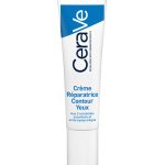 CERAVE Crème Réparatrice Contour des Yeux 14ml 3 Céramides Essentiels Acide Hyaluronique Niacinamide Anti-Âge Cernes