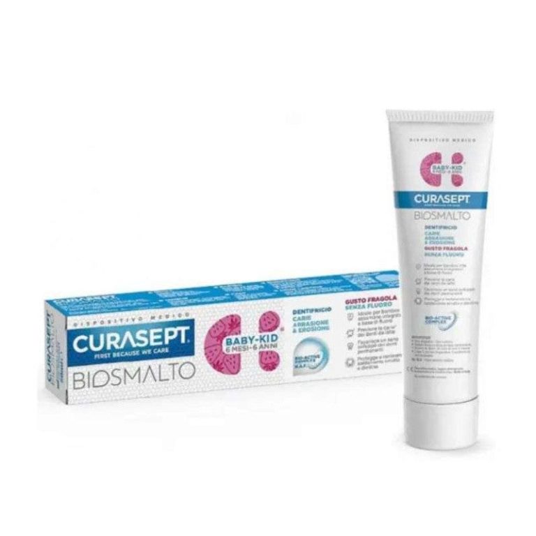 Curasept Biosmalto Dentifrice 6MOIS-6ANS sans Fluor 50ml