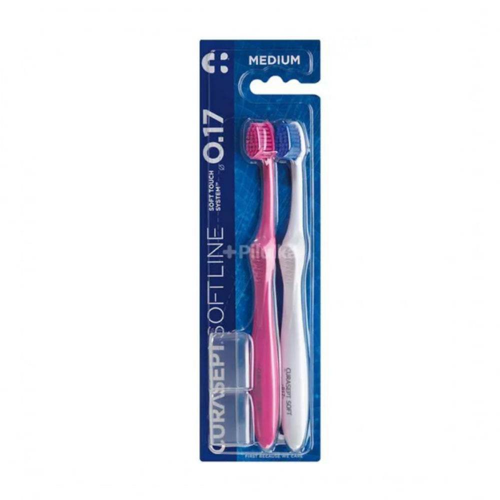 curasept-brosse-a-dents-medium-017-bi-pack-1 Curasept Bad Medium 017 Pack – Image 1