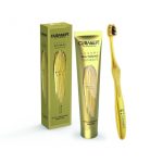 Curasept Pack Luxury Whitening Dentifrice Gold 75 ml + Brosse à Dent