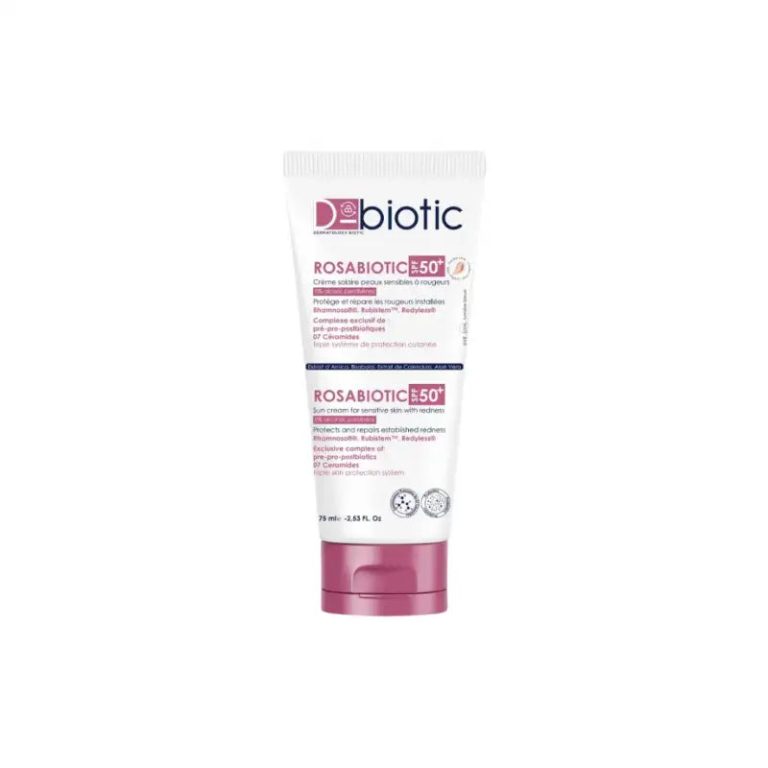 D-Biotic Rosabiotic Crème Solaire Peaux Sensibles à Rougeurs Teintée